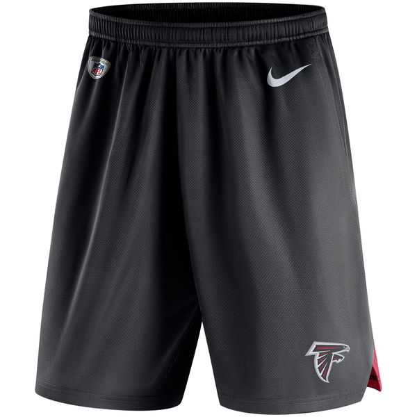 Men's Atlanta Falcons Nike Black Knit Performance Shorts,We sell and wholesale Men's Atlanta Falcons Nike Black Knit Performance Shorts on line form chian!